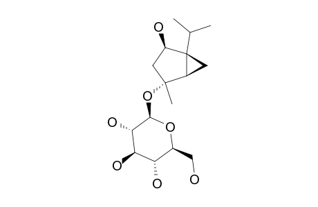 TRANS-THUJANE-2-BETA,4-ALPHA-DIOL-4-O-BETA-D-GLUCOPYRANOSIDE