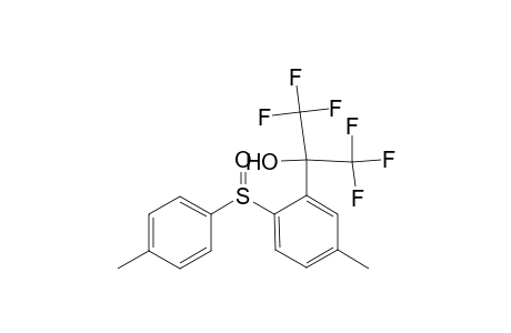 Benzenemethanol, 5-methyl-2-[(4-methylphenyl)sulfinyl]-.alpha.,.alpha.-bis(trifluoromethyl)-