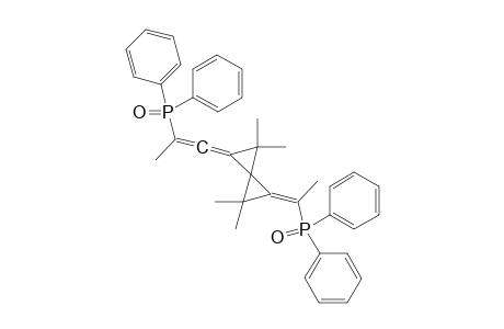 (3S*)-(E)-2-[1-(Diphenylphosphinyl)ethylidene]-5-[(S*)-2-(diphenylphosphinyl)prop-1-enylidene-1,1,4,4-tetramethylspiro[2.2.]pentane