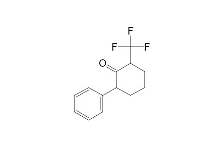 2-PHENYL-6-TRIFLUOROMETHYL-CYCLOHEXANONE;MAJOR-ISOMER