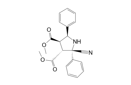 3,4-Pyrrolidinedicarboxylic acid, 2-cyano-2,5-diphenyl-, dimethyl ester, (2.alpha.,3.alpha.,4.beta.,5.beta.)-