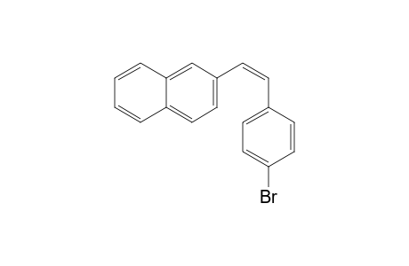 (Z)-1-(p-Bromophenyl)-2-(2'-naphthyl)-ethylene