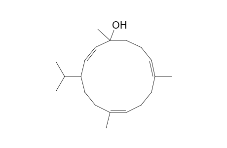 (1r,2e,4r,7e,11e)-4-hydroxycembra-2,7,11-triene