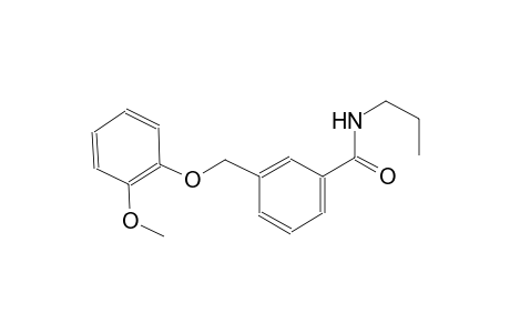 3-[(2-methoxyphenoxy)methyl]-N-propylbenzamide