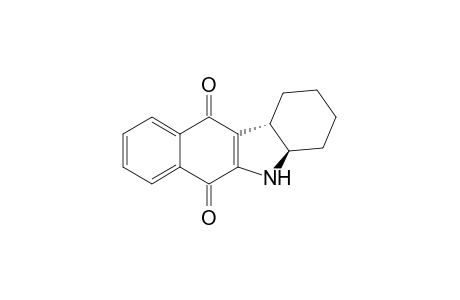5,6,7,8-Tetrahydroindolo[2,3-b]-(1,4-dihydro)-napthalene-1,4-dione