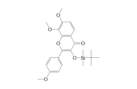 3-(Tert.-butyldimethylsilyl)oxy-7,8,4'-trimethoxyflavone