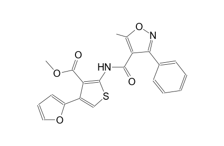 methyl 4-(2-furyl)-2-{[(5-methyl-3-phenyl-4-isoxazolyl)carbonyl]amino}-3-thiophenecarboxylate