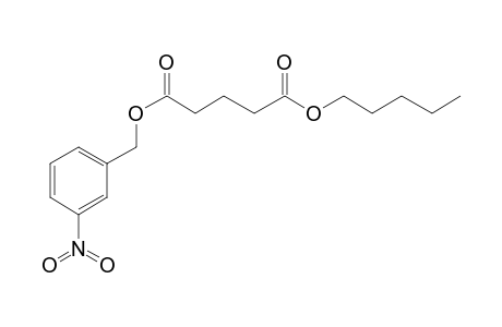 Glutaric acid, 3-nitrobenzyl pentyl ester