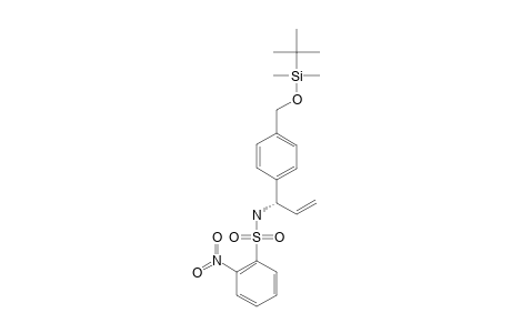 (E)-N-[1-[4-[(TERT.-BUTYLDIMETHYLSILYLOXY)-METHYL]-PHENYL]-ALLYL]-2-NITROBENZENE-SULFONAMIDE