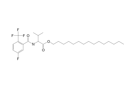 L-Valine, N-(5-fluoro-2-trifluoromethyl)-, pentadecyl ester