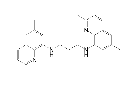 N,N'-Bis[8-(2,6-dimethylquinolyl)]trimethylenediamine