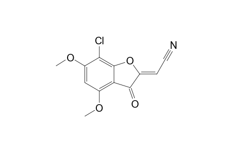 2-Cyanomethylene-7-chloro-4,6-dimethoxy-3(2H)-benzofuranone
