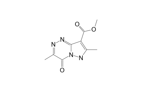 METHYL-3,7-DIMETHYL-4-OXO-4,6-DIHYDROPYRAZOLO-[5,1-C]-[1,2,4]-TRIAZINE-8-CARBOXYLATE