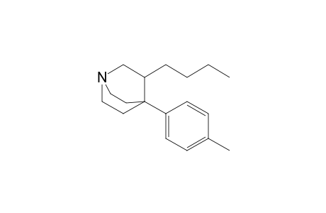 3-Butyl-4-(4-methylphenyl)quinuclidine