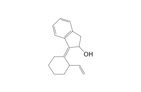 2-Ethenyl-1-(2-hydroxy-2,3-dihydroinden-1-ylidene)cyclohexane