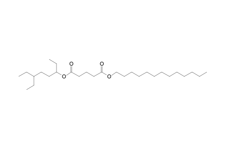 Glutaric acid, 6-ethyloct-3-yl tridecyl ester