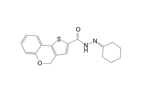 N'-cyclohexylidene-4H-thieno[3,2-c]chromene-2-carbohydrazide