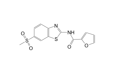 N-[6-(methylsulfonyl)-1,3-benzothiazol-2-yl]-2-furamide