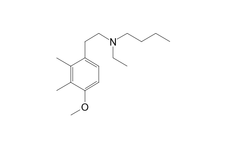 N-Butyl-N-ethyl-2,3-dimethyl-4-methoxyphenethylamine