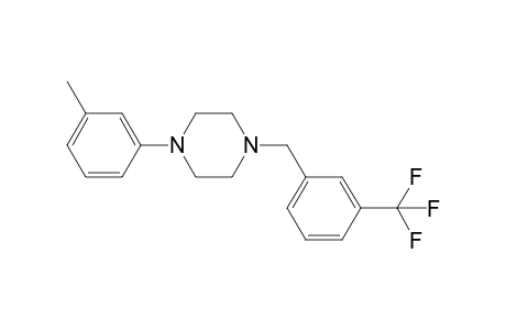 1-(3-Trifluoromethylbenzyl)-4-(3-methylphenyl)piperazine