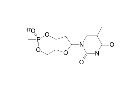 (R(P)-1)-THYMIDINE-CYCLIC-METHYL-3',5'-PHOSPHONATE
