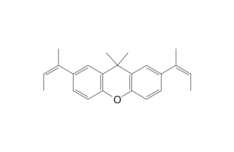 2,7-Di-s-but-1-enyl-9,9-dimethylxanthene