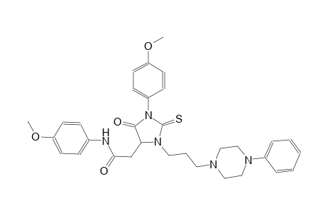 4-imidazolidineacetamide, N,1-bis(4-methoxyphenyl)-5-oxo-3-[3-(4-phenyl-1-piperazinyl)propyl]-2-thioxo-
