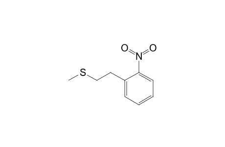 1-NITRO-2-(2-THIOMETHOXYETHYL)-BENZENE