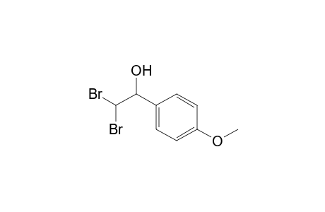 2,2-bis(bromanyl)-1-(4-methoxyphenyl)ethanol