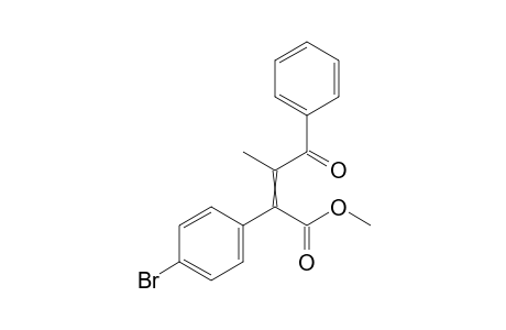 methyl 2-(4-bromophenyl)-3-methyl-4-oxo-4-phenyl-but-2-enoate