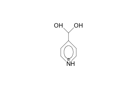 4-Dihydroxymethyl-pyridinium cation