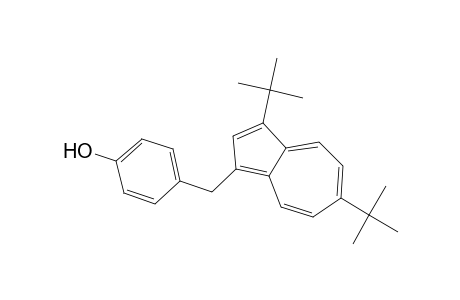4-[(3,6-ditert-butyl-1-azulenyl)methyl]phenol