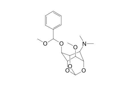 4-O-(.alpha.-Methoxybenzyl)-6-O-methyl-2-deoxy-2-dimethylamino-scyllo-inositol orthoformate