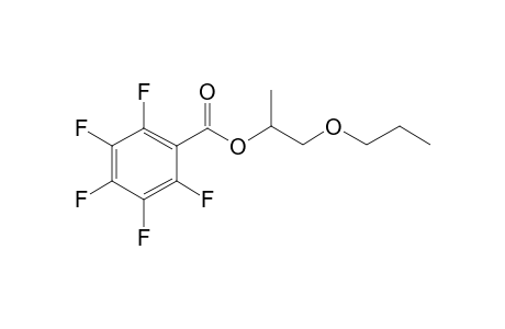 1-Propoxypropan-2-yl 2,3,4,5,6-pentafluorobenzoate