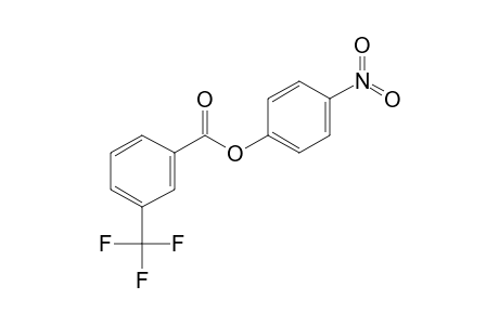 3-Trifluoromethylbenzoic acid, 4-nitrophenyl ester