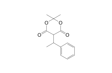 2,2-Dimethyl-5-(1-phenylethyl)-1,3-dioxane-4, 6-dione
