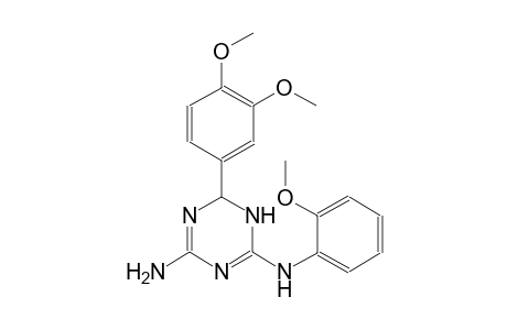 1,3,5-triazine-2,4-diamine, 6-(3,4-dimethoxyphenyl)-1,6-dihydro-N~2~-(2-methoxyphenyl)-