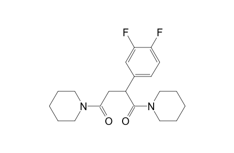2-(3,4-Difluoro-phenyl)-1,4-dipiperidin-1-yl-butane-1,4-dione