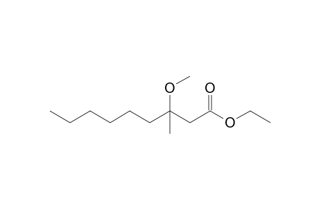 Ethyl 3-methoxy-3-methyl-3-hexylpropanoate