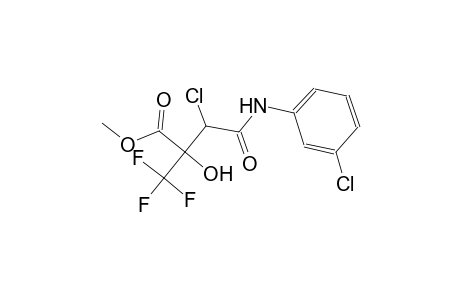methyl 3-chloro-4-(3-chloroanilino)-2-hydroxy-4-oxo-2-(trifluoromethyl)butanoate