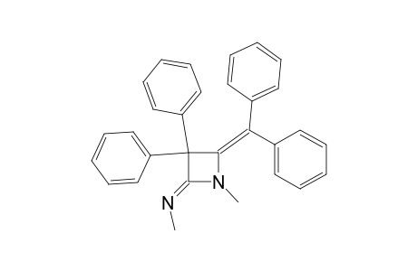 Methanamine, N-[4-(diphenylmethylene)-1-methyl-3,3-diphenyl-2-azetidinylidene]-