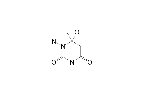1-AMINO-6-HYDROXY-6-METHYL-5,6-DIHYDROURACIL