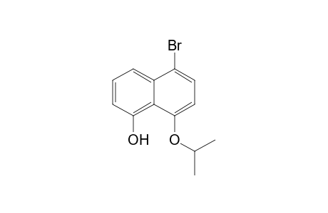 5-Beomo-8-isopropoxynaphthalen-1-ol