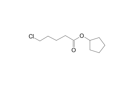 5-Chloropentanoic acid, cyclopentyl ester