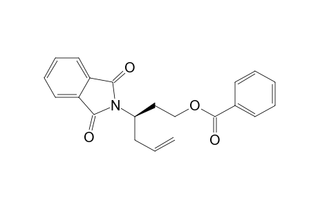 1H-Isoindole-1,3(2H)-dione, 2-[1-[2-(benzoyloxy)ethyl]-3-butenyl]-, (R)-