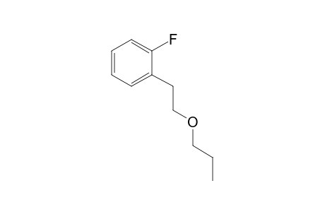 2-Fluorophenethyl alcohol, N-propyl ether