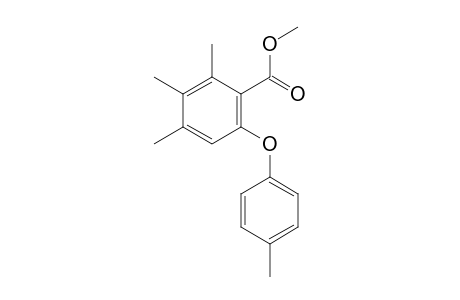 Methyl 2,3,4-trimethyl-6-(4-tolyloxy)benzoate