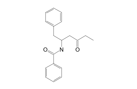 N-(1-BENZYL-3-OXO-PENTYL)-BENZAMIDE