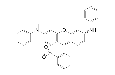 Benzoic acid, 3-[2,7-bis(phenylamino)-9H-xanthen-9-yl]-