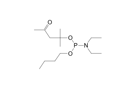 O-BUTYL-N,N-DIETHYLAMIDO-O-(2-METHYL-3-ACETYLPROP-2-YL)PHOSPHITE